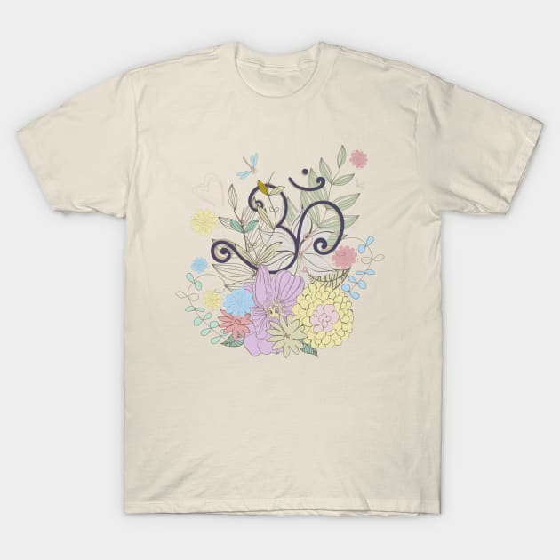 OM symbol T-Shirt by Nartissima